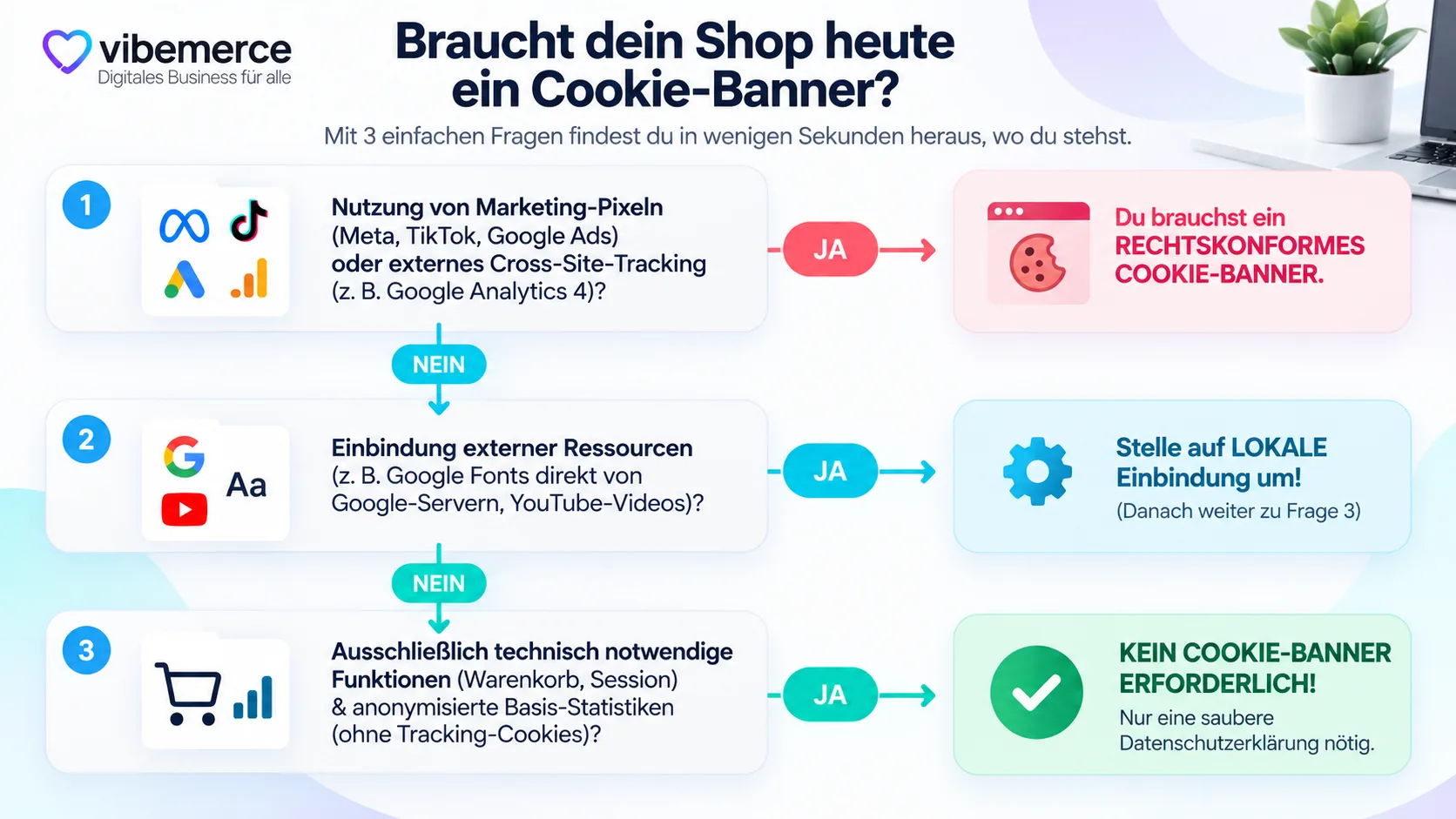 Ab wann braucht ein Online-Shop wirklich ein Cookie-Banner?